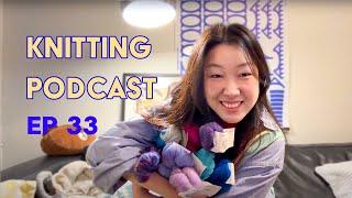 Christmas knitting, Sock factory, berlin-ish scarf | ep 33 | future fiber knitting podcast