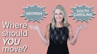 Georgia vs South Carolina! Where should YOU move?