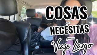 VIAJE LARGO Y CON NIÑOS | COSAS QUE NECESITAS LLEVAR EN TU CARRO ... TIPS!