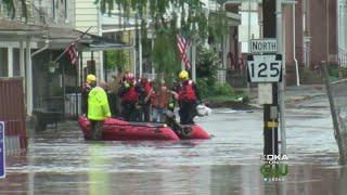 Extreme Flash Flooding Causing Problems In Eastern Pa.