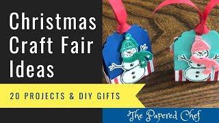 20 Christmas Craft Fair Ideas - Holiday DIY Gifts - 3D Crafts - Stocking Stuffers & More