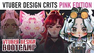 Vtuber Design Critiques PINK EDITION 