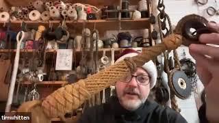 Marlinspike Seamanship with Tim Whitten - History Hour with the Sullivan-Sorrento Historical Society