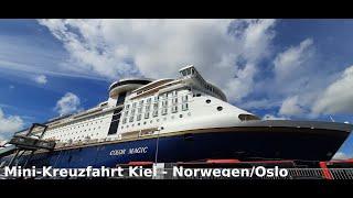 2 Nächte an Bord der Color Magic | Abfahrt Kiel - Norwegen/Oslo | 3-Sterne-Doppelkabine Meerblick |
