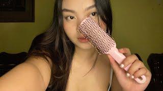 Brushing your hair ASMR 🪮