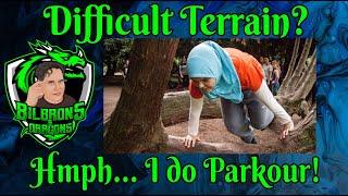 Difficult Terrain vs. Parkour - D&D 5e #short