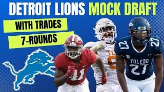 Detroit Lions 7-Round Mock Draft With Trades