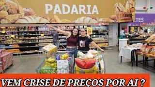 COMPRAS DO MÊSVOLTAMOS AO MERCADOE CAÍMOS DE COSTAS COM OS PREÇOS