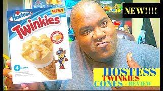 HOSTESS® Twinkies Ice Cream Cone Review!!!!!!!