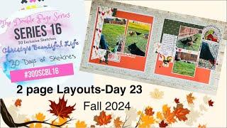 30 Days of Sketches Day 23 | Scrapbooking with a sketch | #cartabella  #scrapbooking #30doscbl