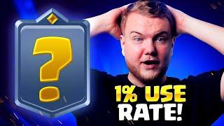 1% OF CLASH ROYALE USES THIS CARD.. 