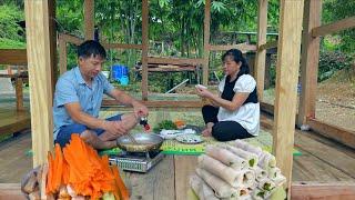 Together make nutritious spring rolls. Go for a pregnancy check up. Visit NHAT's health