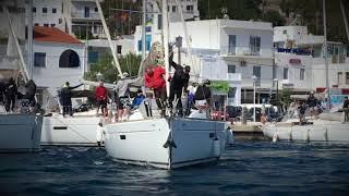 Extraordinarily Funny and Amusing Show of un-Crossing Anchors in Serifos, Greece