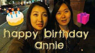 Mia's Vlogs - Getting distracted in NYC & celebrating Annie's Birthday!