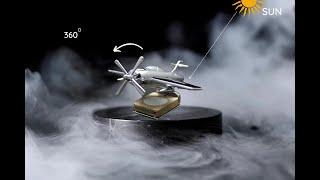 Car Dashboard Glider solar rotating perfume |Unboxing 2024|