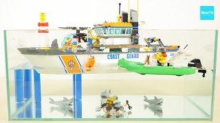 In Real Water #2  LEGO City Coast Guard Patrol 60014