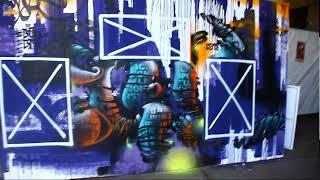 Stijl Messe Graffiti Urban Art feat. Bomber & Cants DBL Mainz Altes Postlager 2013