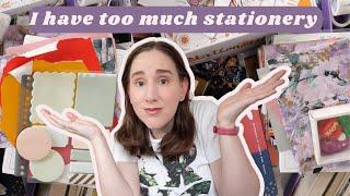 MASSIVE Stationery Declutter  Clear Out my Stationery With Me!