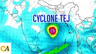 Cyclone Tej to form around 28 September in Bay of Bengal ? New cyclone tej update