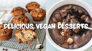 A WEEK OF VEGAN DESSERTS ~ 7 delicious recipe ideas! 