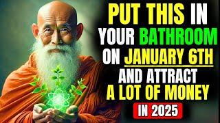 PUT These 5 ITEMS in Your BATHROOM on January 6th and Attract MILLIONS in 2025 (PROVEN)