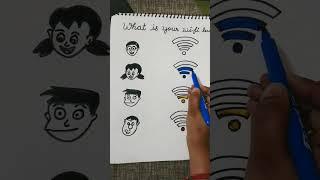 What is your wifi level?#viral #art #easy #trending #drawing #talent #painting #artist #easytricks