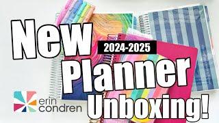 NEW ERIN CONDREN MONTHLY LIFE PLANNERS REVEAL 2024-2025 | FAMILY ORGANIZER BOOK FLIP THROUGH