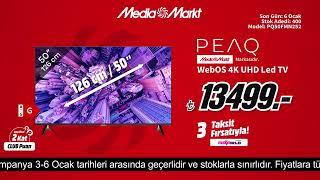 İhtiyaçlar sizde, ödeme kolaylığı MediaMarkt’ta! | PEAQ Led TV 13.499TL!