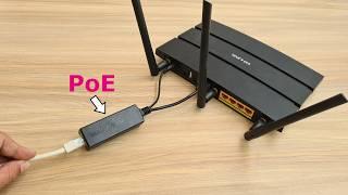 How to use Power over Ethernet with non-supported Wi-Fi router