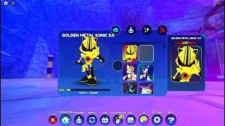 Sonic Speed Simulator [Mystery!] Update   - Gold Metal Sonic 3.0 and Detective Tails Gameplay.