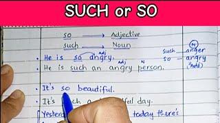 SUCH or SO | ELT | Grammar | Sentence Structure | Syntax |Semantics |Word Categories @Lingua.Franca1