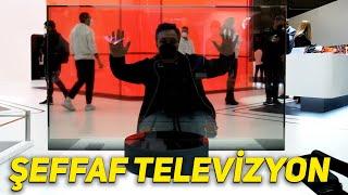 Xiaomi şeffaf televizyon yaptı | İzlerken arkasını gösteriyor