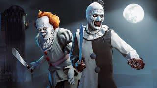 Terrifier And Pennywise RAMPAGE in GTA 5 RP...