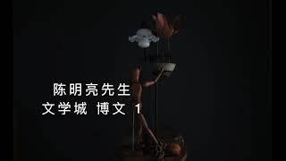 陈明亮 文学城 博文 1  ｜和抑郁者的一些探讨；关于梦的杂论；古印度秘籍《自我实现指南》之一（试译）及评论；从一个有趣的段子谈起。