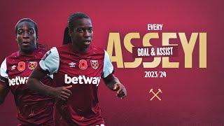 CLINICAL FINISHING  | Viviane Asseyi | Every West Ham United Goal & Assist 2023/24 ️