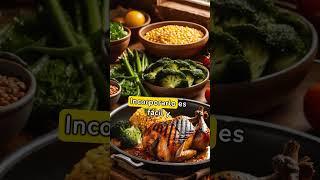 5 alimentos que debes comer si quieres aumentar masa muscular #alimentos #masamuscular #curiosidad