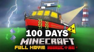 I Spent 100 Days on board in the INFECTED Ocean... FULL MOVIE (translated)