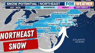 Northeast Bracing For Another Storm To Bring Weekend Mix Of Snow, Rain