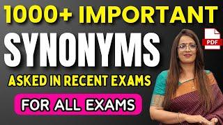 1000+ Essential Synonyms Every SSC Aspirant Needs to Know