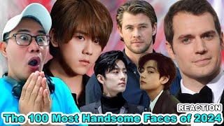 The 100 Most Handsome Faces of 2024 REACTION