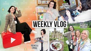 a relaxing retreat, client work & another clothing haul  WEEKLY VLOG