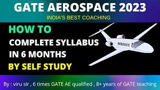 How to prepare for GATE Aerospace Engineering in 6 months complete preparation by concept library