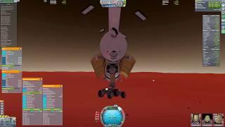 KSP Stock Krakentech (Kerbhatten Project) Duna Helicopter Demonstration