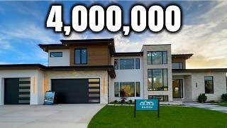 Full Tour | Kaizen Custom Homes | Creekside Modern | 4,000,000 | 2024 Utah Valley Parade of Homes