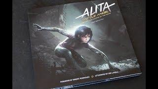 (book flip) Alita: Battle Angel - The Art and Making of the Movie