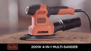 BLACK+DECKER® 200W Multi- Sander