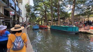 Walking the Riverwalk in San Antonio, TX - Summer 2024