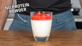 The Best High Protein Dessert I've Ever Made (No Protein Powder)