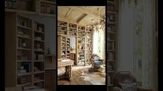 Which library would you add to your house? #library #books #acotar #booktok #bookish #bookslover