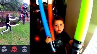 Family Night Bytes - Cora's Star Wars Bday and Visiting Austin Family